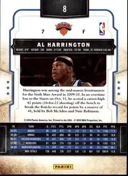 Back of Al Harrington