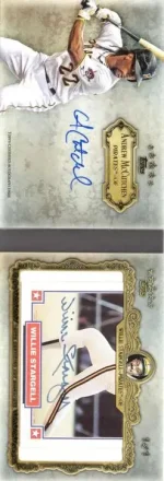 2013 Topps Five Star - Autograph Cut Signatures Books #FSCSB-MS - Willie Stargell - Andrew McCutchen AU, SN1 - Pittsburgh Pirates - Pittsburgh Pirates