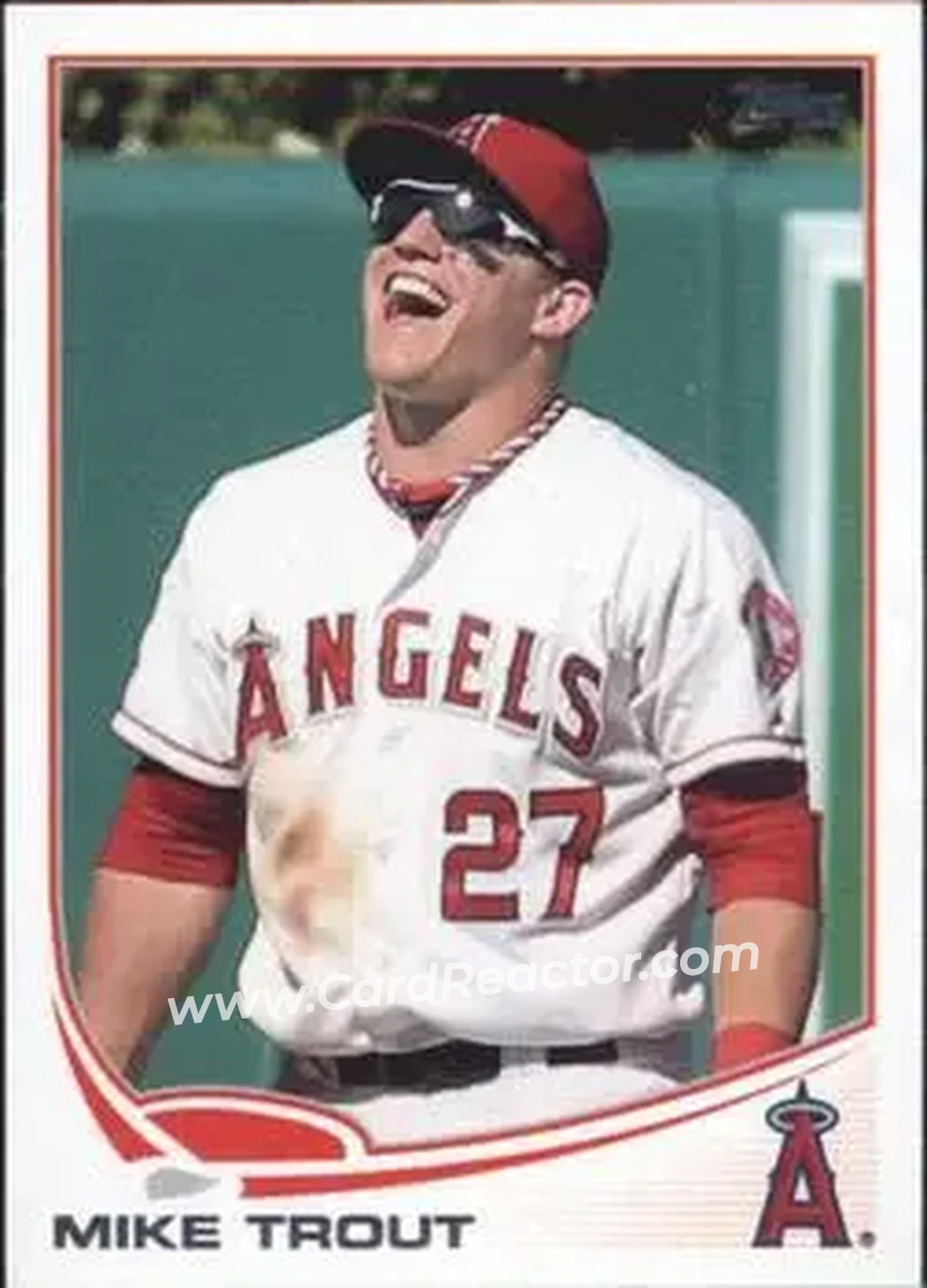 2013 Topps #27c - Mike Trout - Los Angeles Angels - Front 2013 Topps #27c - Mike Trout - Los Angeles Angels - Front