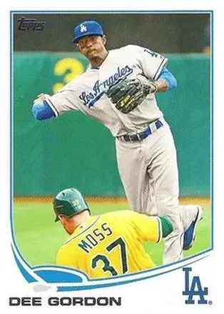 2013 Topps #9b Dee Gordon