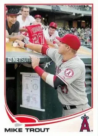 2013 Topps #27d - Mike Trout - Los Angeles Angels