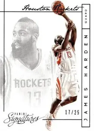 2013-14 Panini Signatures #137 - James Harden - Houston Rockets