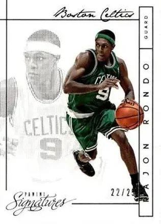 2013-14 Panini Signatures #198 - Rajon Rondo - Boston Celtics