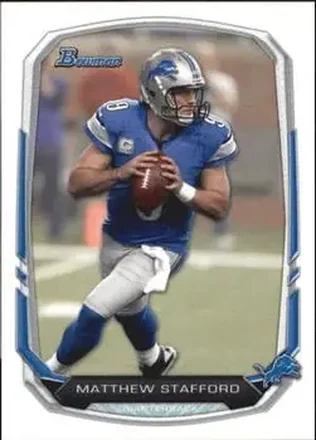 2013 Bowman #2 Matthew Stafford