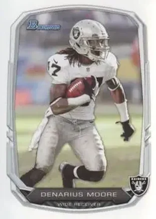 2013 Bowman #6 - Denarius Moore - Oakland Raiders
