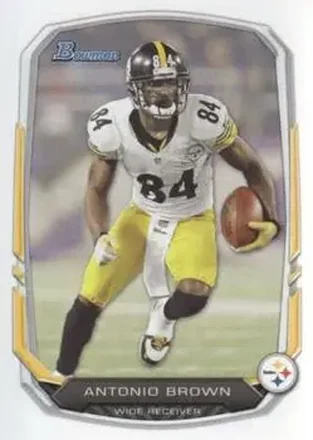2013 Bowman #7 - Antonio Brown - Pittsburgh Steelers