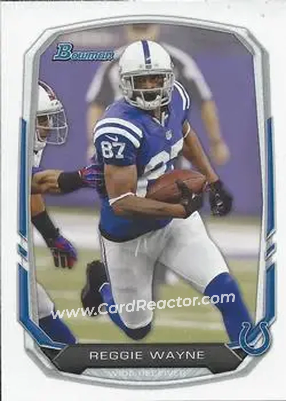 2013 Bowman #8 - Reggie Wayne - Indianapolis Colts - Front