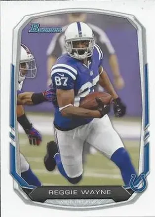 2013 Bowman #8 Reggie Wayne