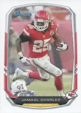 2013 Bowman #14 - Jamaal Charles - Kansas City Chiefs