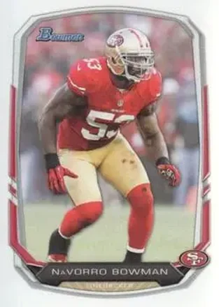 2013 Bowman #17 Navorro Bowman