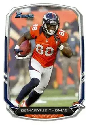 2013 Bowman #18 - Demaryius Thomas - Denver Broncos