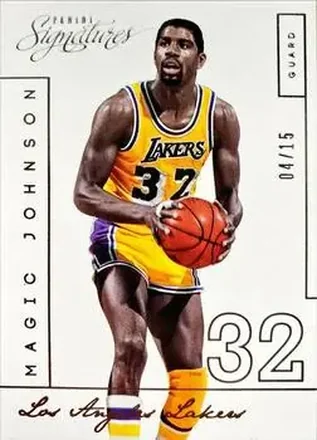 2013-14 Panini Signatures #219 - Magic Johnson - Los Angeles Lakers