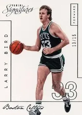 2013-14 Panini Signatures #223 - Larry Bird - Boston Celtics
