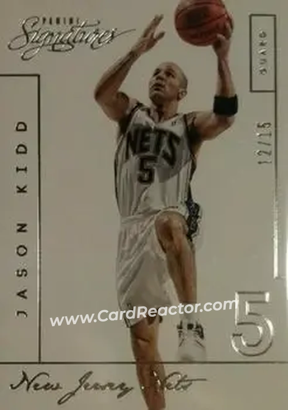 2013-14 Panini Signatures #252 - Jason Kidd - New Jersey Nets - Front
