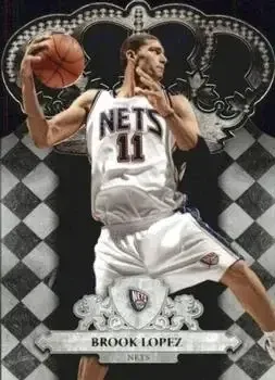 2009-10 Panini Crown Royale #5 Brook Lopez