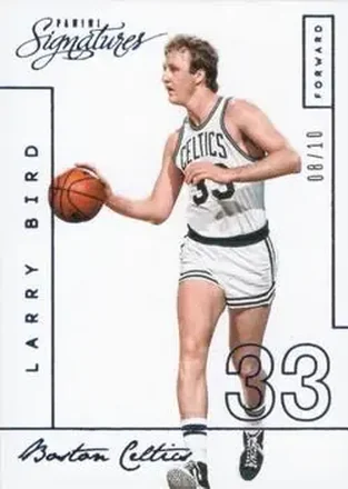 2013-14 Panini Signatures - Blue #224 - Larry Bird - Boston Celtics