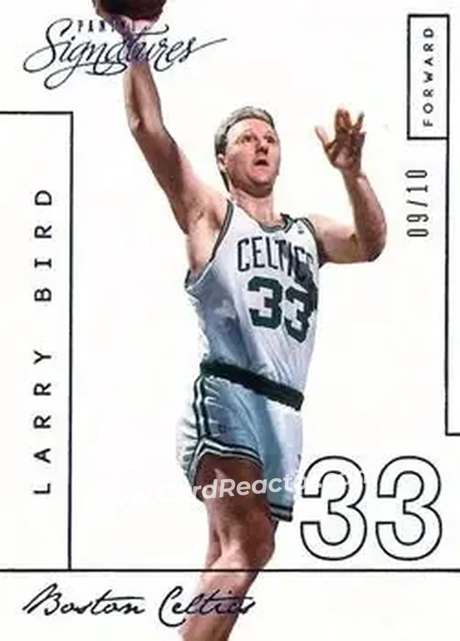 2013-14 Panini Signatures - Blue #230 - Larry Bird - Boston Celtics - Front 2013-14 Panini Signatures - Blue #230 - Larry Bird - Boston Celtics - Front