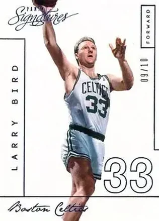2013-14 Panini Signatures - Blue #230 - Larry Bird - Boston Celtics