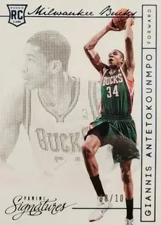 2013-14 Panini Signatures - Blue #359 - Giannis Antetokounmpo - Milwaukee Bucks