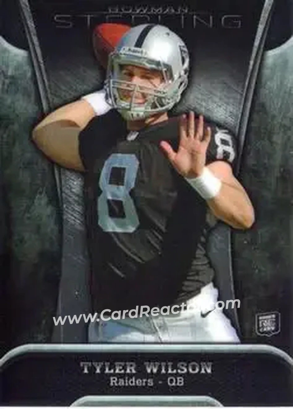 2013 Bowman Sterling #8 - Tyler Wilson - Oakland Raiders