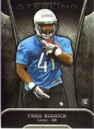 2013 Bowman Sterling #28 - Theo Riddick - Detroit Lions
