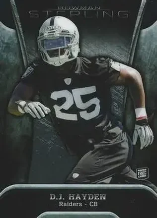 2013 Bowman Sterling #35 - D.J. Hayden - Oakland Raiders