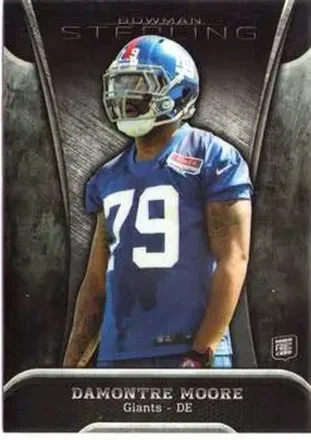 2013 Bowman Sterling #38 - Damontre Moore - New York Giants