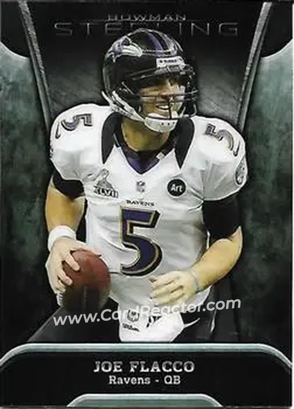 2013 Bowman Sterling #40 - Joe Flacco - Baltimore Ravens - Front