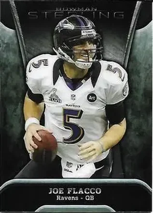 2013 Bowman Sterling #40 - Joe Flacco - Baltimore Ravens