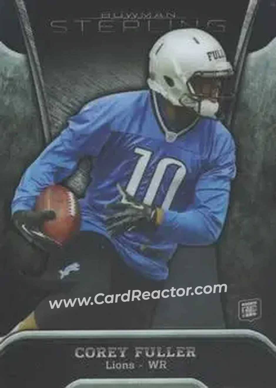 2013 Bowman Sterling #41 - Corey Fuller - Detroit Lions - Front