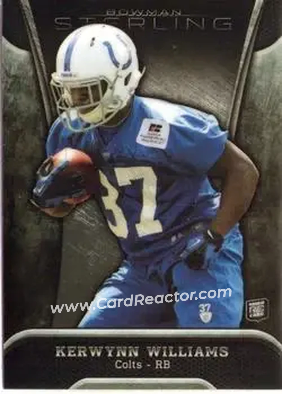 2013 Bowman Sterling #56 - Kerwynn Williams - Indianapolis Colts - Front