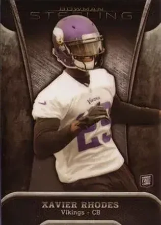 2013 Bowman Sterling #63 - Xavier Rhodes - Minnesota Vikings