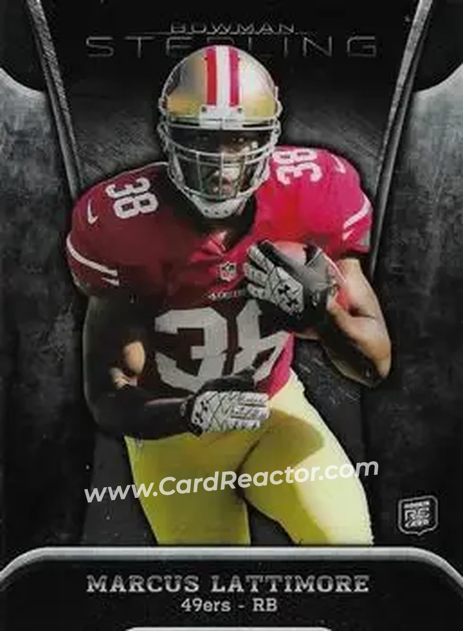2013 Bowman Sterling #73 - Marcus Lattimore - San Francisco 49ers