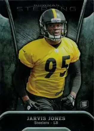 2013 Bowman Sterling #76 - Jarvis Jones - Pittsburgh Steelers