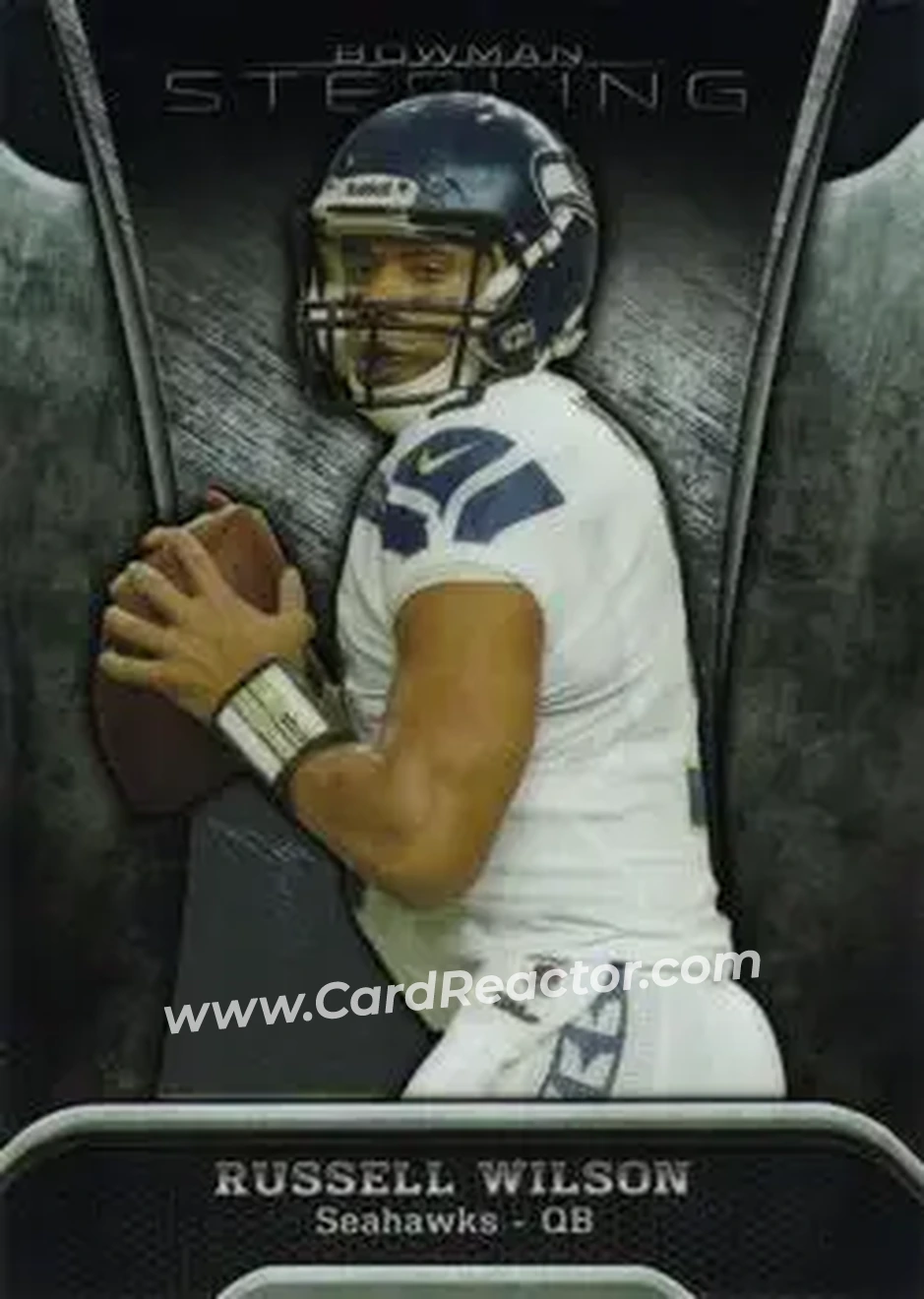2013 Bowman Sterling #80 - Russell Wilson - Seattle Seahawks - Front