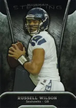 2013 Bowman Sterling #80 - Russell Wilson - Seattle Seahawks