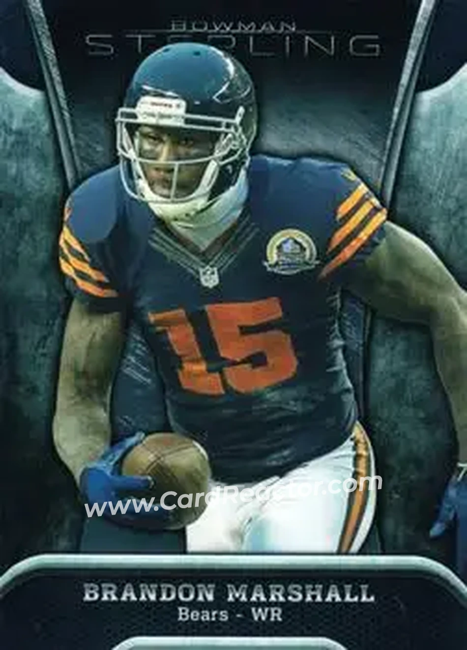 2013 Bowman Sterling #81 - Brandon Marshall - Chicago Bears - Front