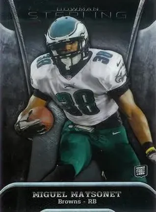 2013 Bowman Sterling #82 - Miguel Maysonet - Cleveland Browns