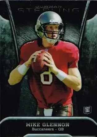 2013 Bowman Sterling #85 - Mike Glennon - Tampa Bay Buccaneers