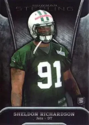2013 Bowman Sterling #87 - Sheldon Richardson - New York Jets