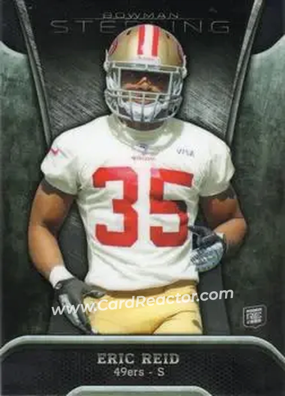 2013 Bowman Sterling #89 - Eric Reid - San Francisco 49ers - Front 2013 Bowman Sterling #89 - Eric Reid - San Francisco 49ers - Front