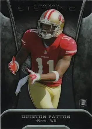 2013 Bowman Sterling #93 - Quinton Patton - San Francisco 49ers