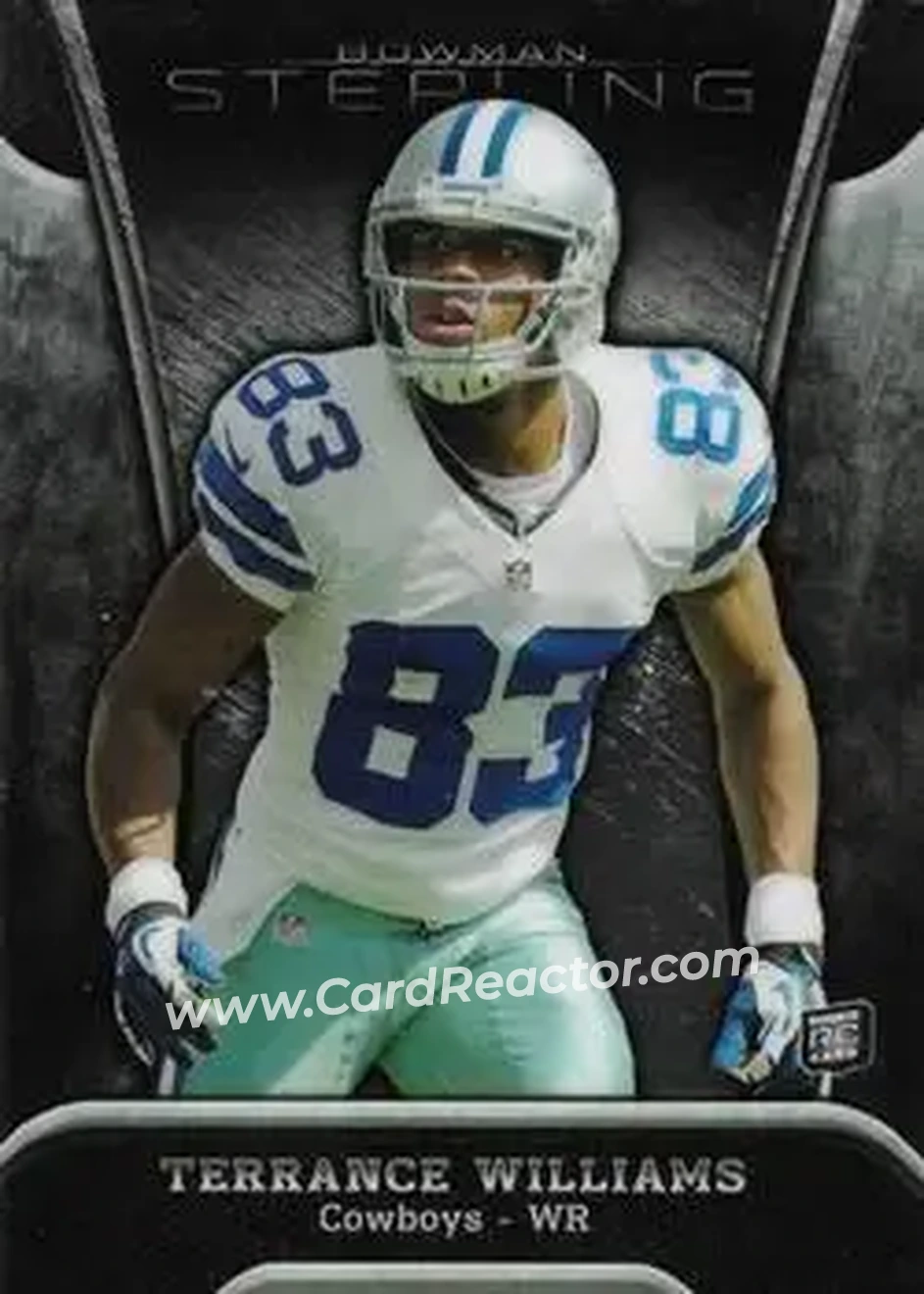 2013 Bowman Sterling #96 - Terrance Williams - Dallas Cowboys - Front