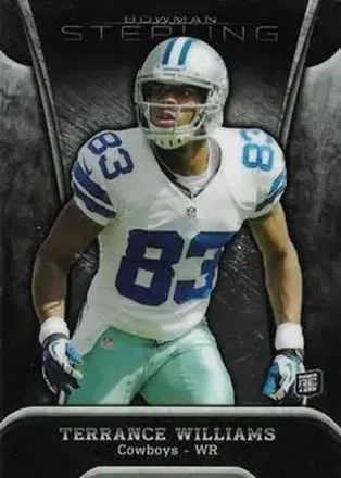 2013 Bowman Sterling #96 - Terrance Williams - Dallas Cowboys