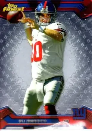 2013 Finest #10 - Eli Manning - New York Giants