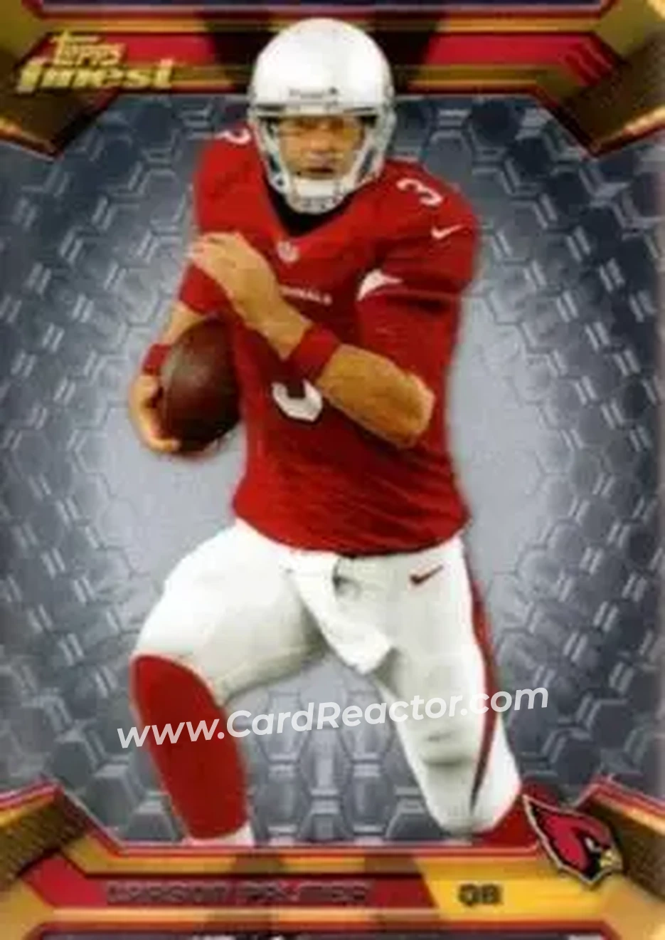 2013 Finest #24 - Carson Palmer - Arizona Cardinals - Front