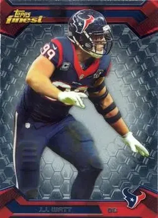 2013 Finest #27 - J.J. Watt - Houston Texans
