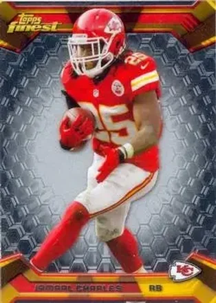 2013 Finest #28 - Jamaal Charles - Kansas City Chiefs