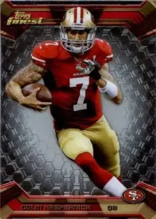 2013 Finest #30 - Colin Kaepernick - San Francisco 49ers