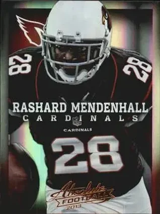 2013 Panini Absolute #3 - Rashard Mendenhall - Arizona Cardinals